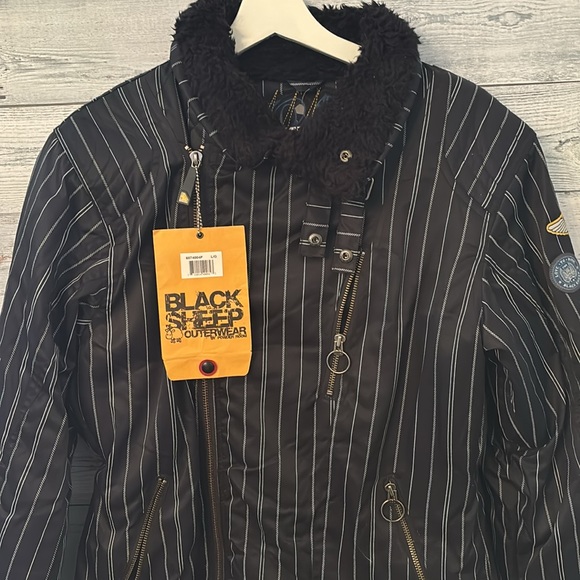 NWT Powder Room Black Sheep Jacket Size L - Picture 2 of 15